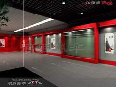 北京可口可乐公司展厅制作装修