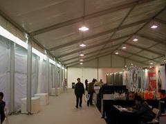 北京服装博览会展览白色活动篷房